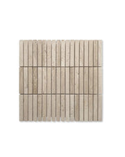 Travertine Kitkat Mosaic Tile